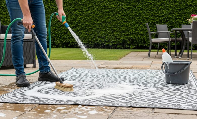 Teppich aus Polypropylen reinigen