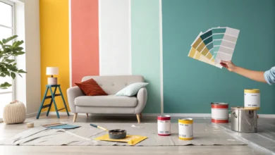 Wandfarbe wählen: Die 3 größten Fehler, die Sie beim Testen vermeiden müssen