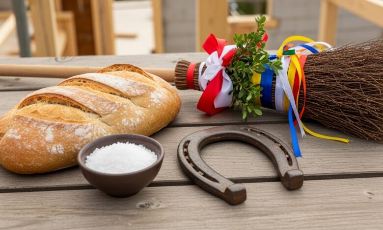 Was schenkt man zu einem Richtfest?