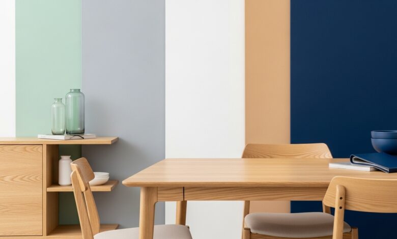 Welche Farbe passt zu hellem Holz?