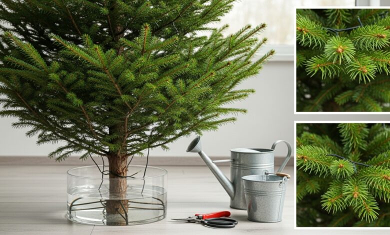 Wie lange hält ein Weihnachtsbaum?