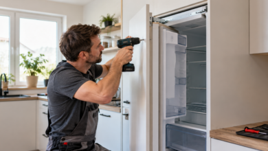 Einbaukühlschrank ausbauen: Schritt-für-Schritt-Anleitung [Bildinhalt mit KI erstellt]