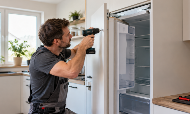 Einbaukühlschrank ausbauen: Schritt-für-Schritt-Anleitung [Bildinhalt mit KI erstellt]